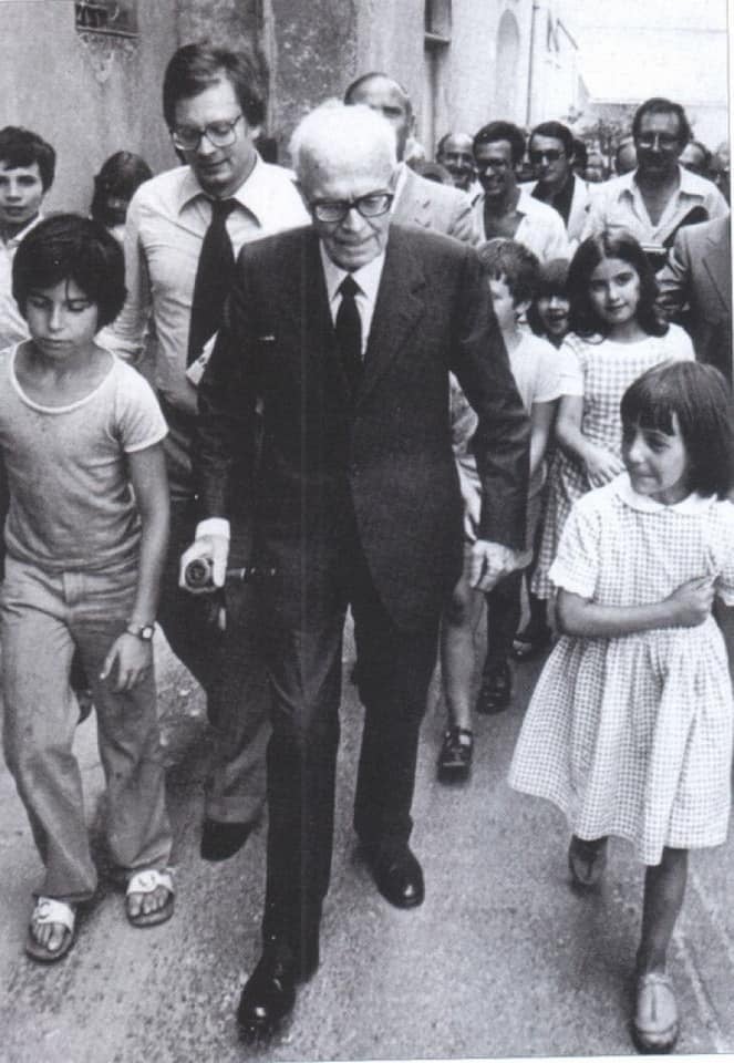 8 Luglio 1978.  Sandro Pertini viene nominato Presidente della Repubblica Italiana. Il Presidente che parlava ai giovani.