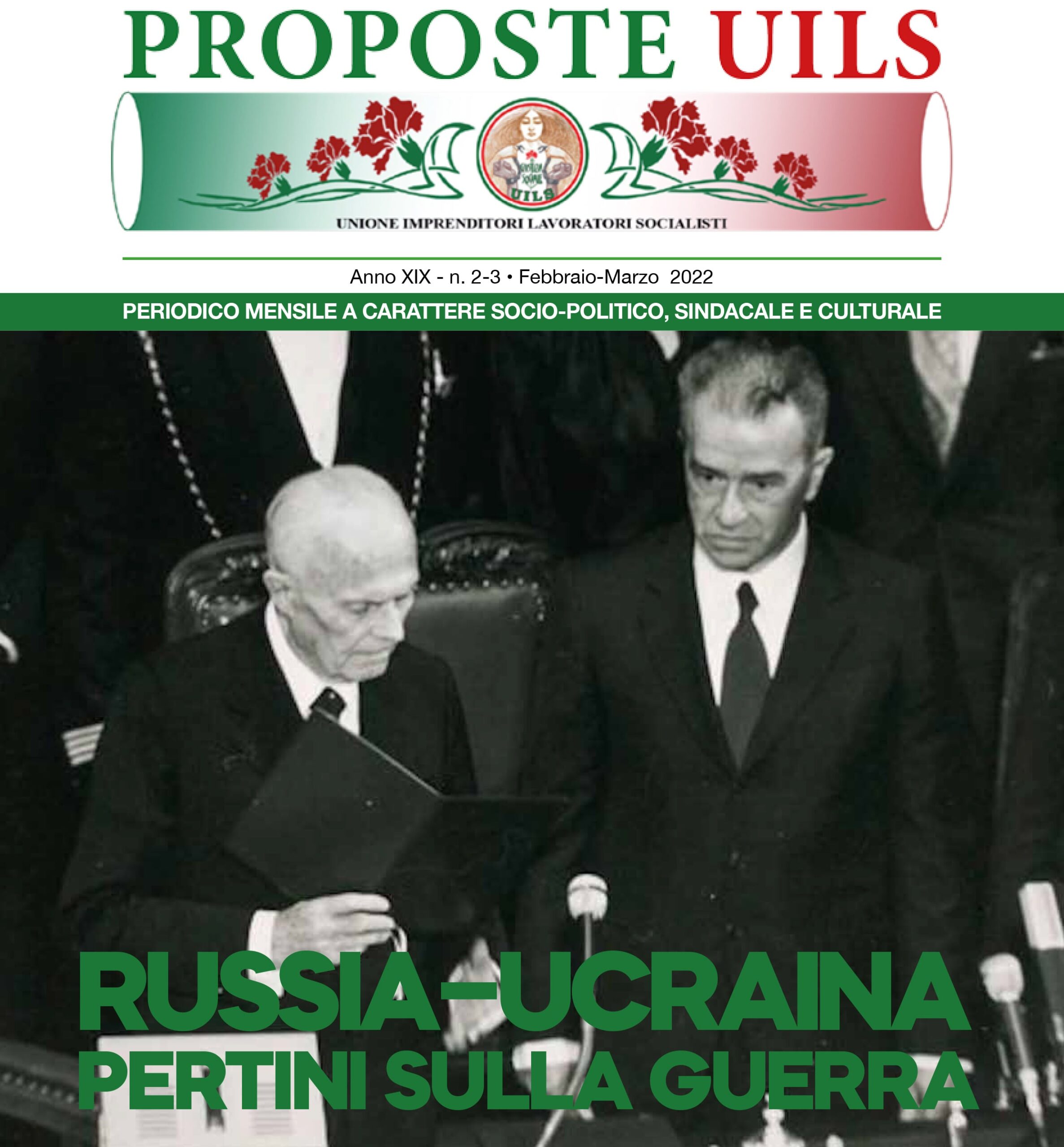 Periodico Proposte UILS – N. 2-3 – Febbraio-Marzo 2022