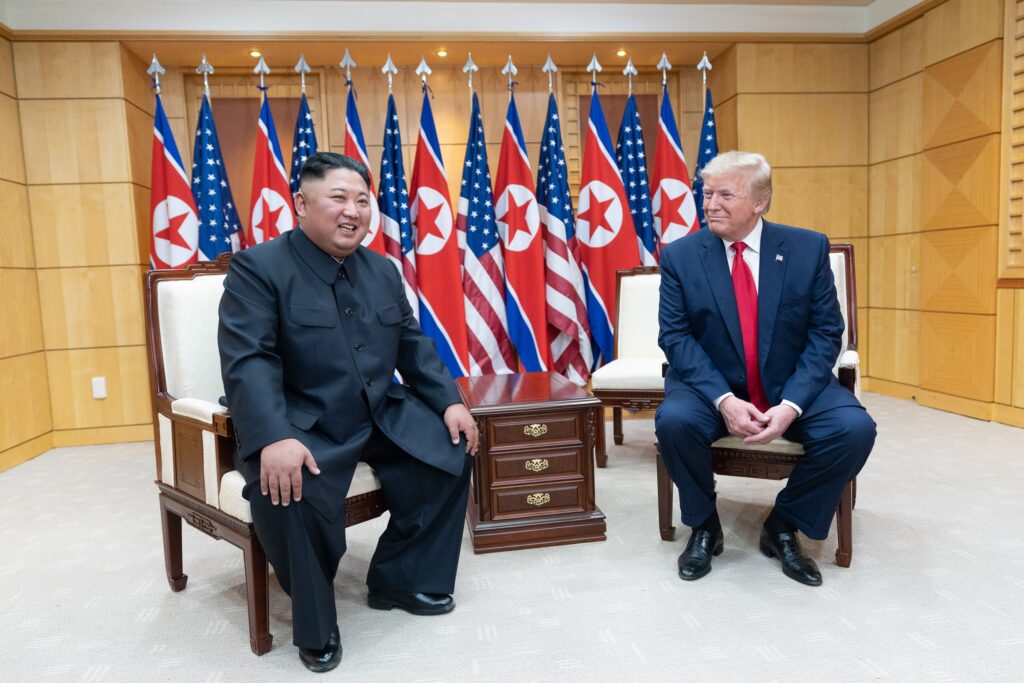 Kim Jong-Un e Donald Trump